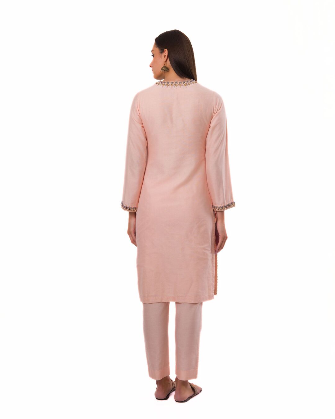 FLORID JEWELLED HAND CRAFTED KURTA SET