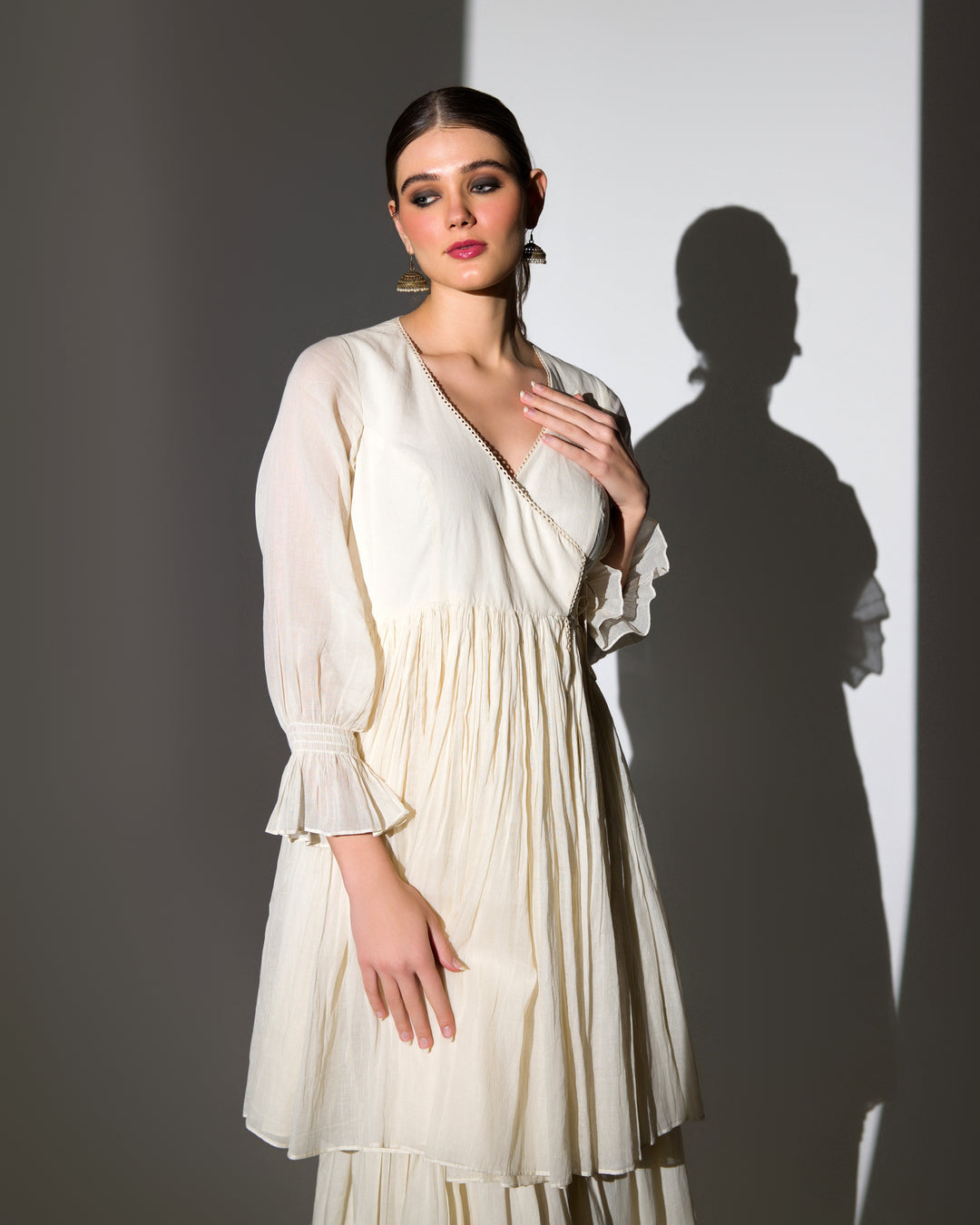 ANGRAKHA KURTA SHARARA SET