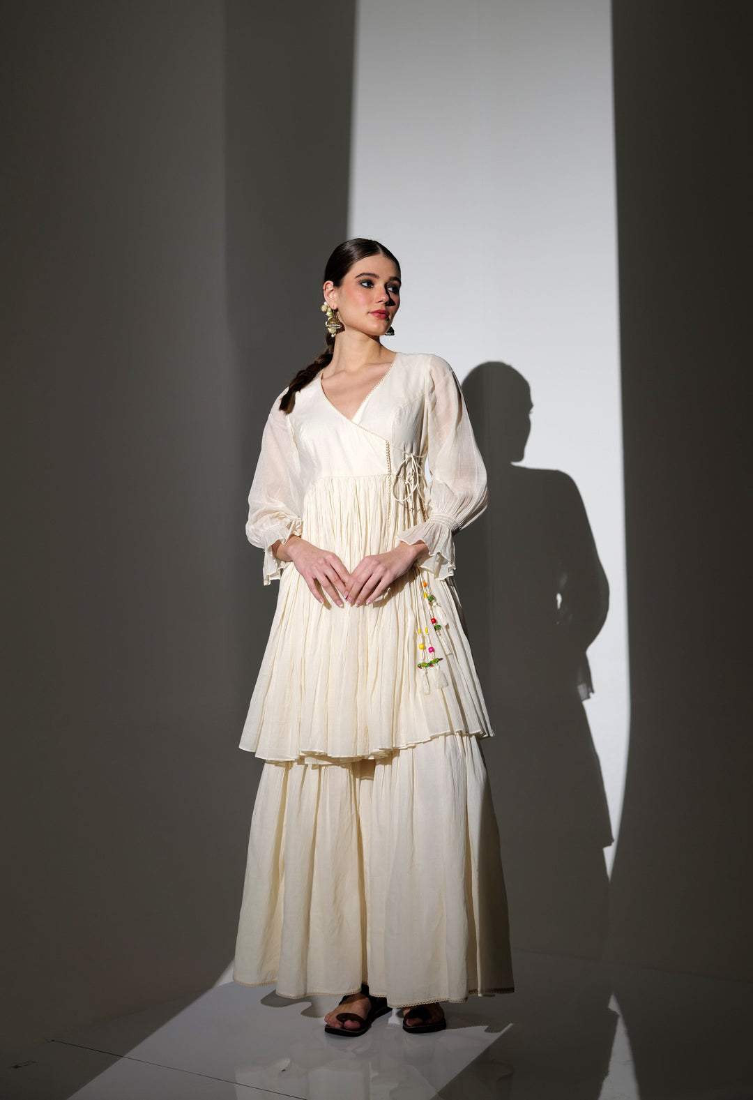 ANGRAKHA KURTA SHARARA SET