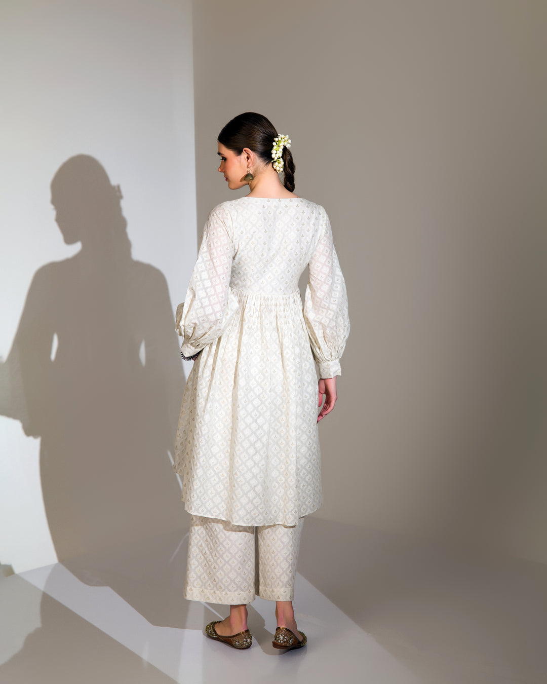 SOPHISTICATED HIGH VOLUME KURTA PLAZZOO SET