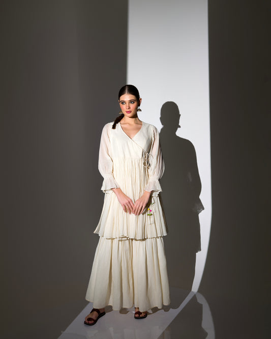 ANGRAKHA KURTA SHARARA SET