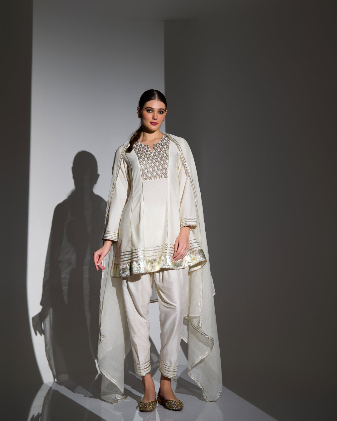 TRADITIONAL SHORT KALIDAR SET