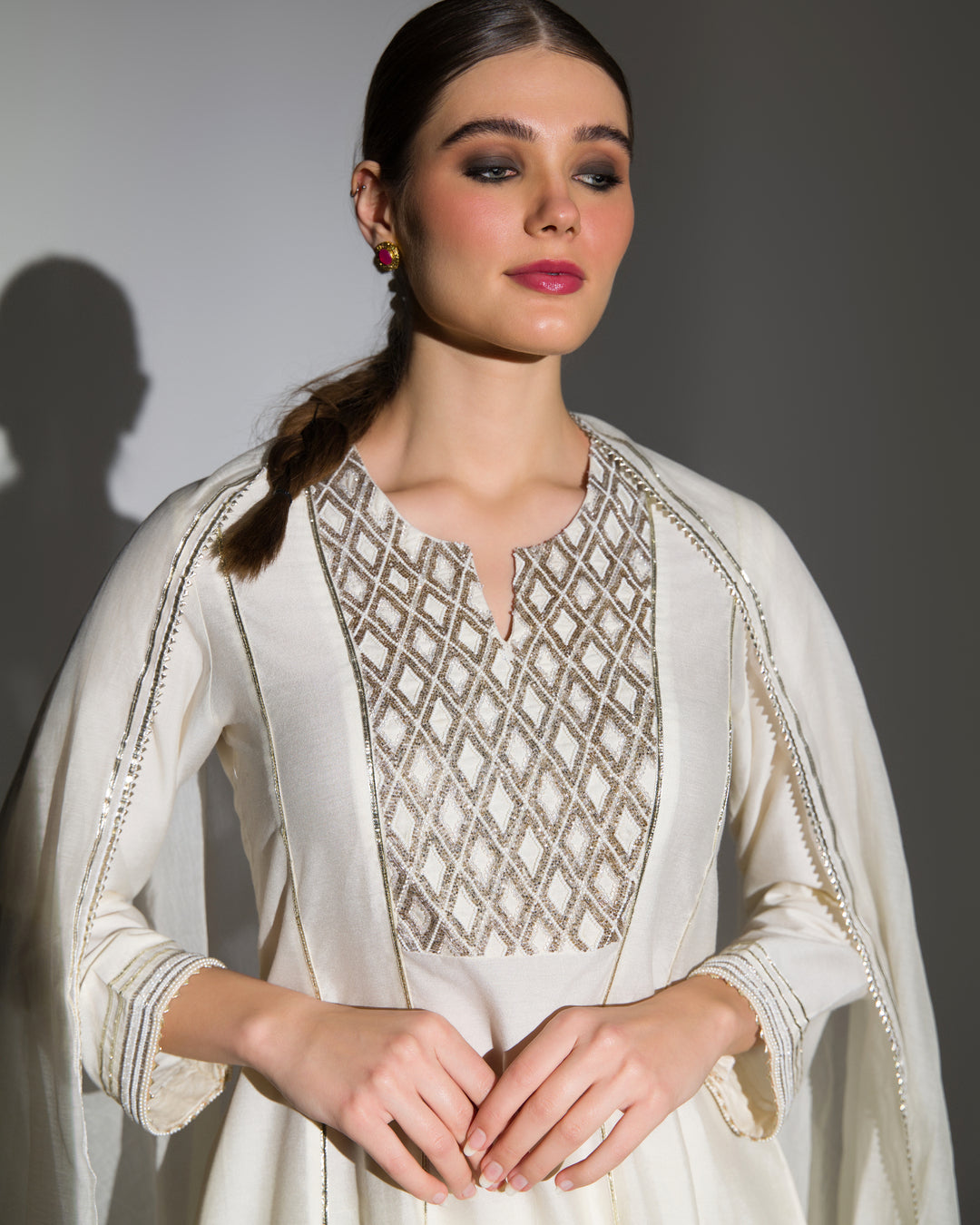 TRADITIONAL SHORT KALIDAR SET